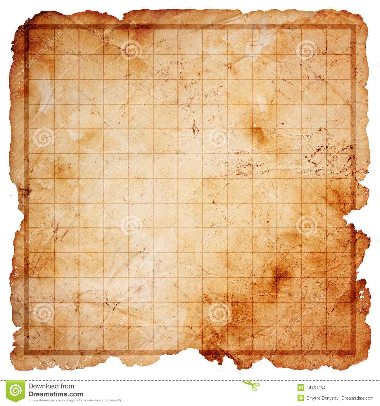 Blank Treasure Map Clipart Intended For Blank Pirate Map Template