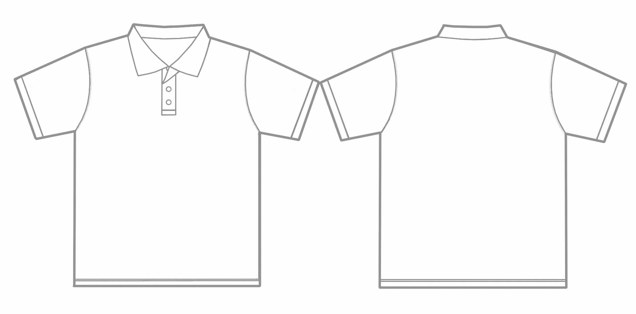 Blank Tshirt Template Pdf | Polo T Shirts Outlet Official With Regard To Blank Tshirt Template Pdf