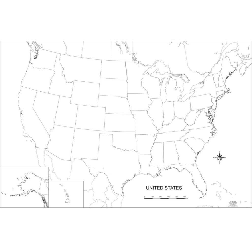 blank-united-states-outline-wall-map-regarding-united-states-map
