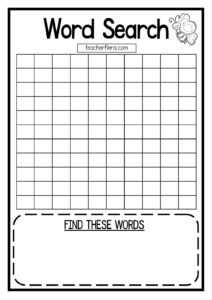 Blank Word Search Template Free - Business Template Ideas in Word Sleuth Template