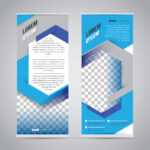 Blue Roll Up Banner Stand Design Template – Download Free With Regard To Banner Stand Design Templates