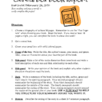 Book Report Project Instructions In Cereal Box Book Report Template