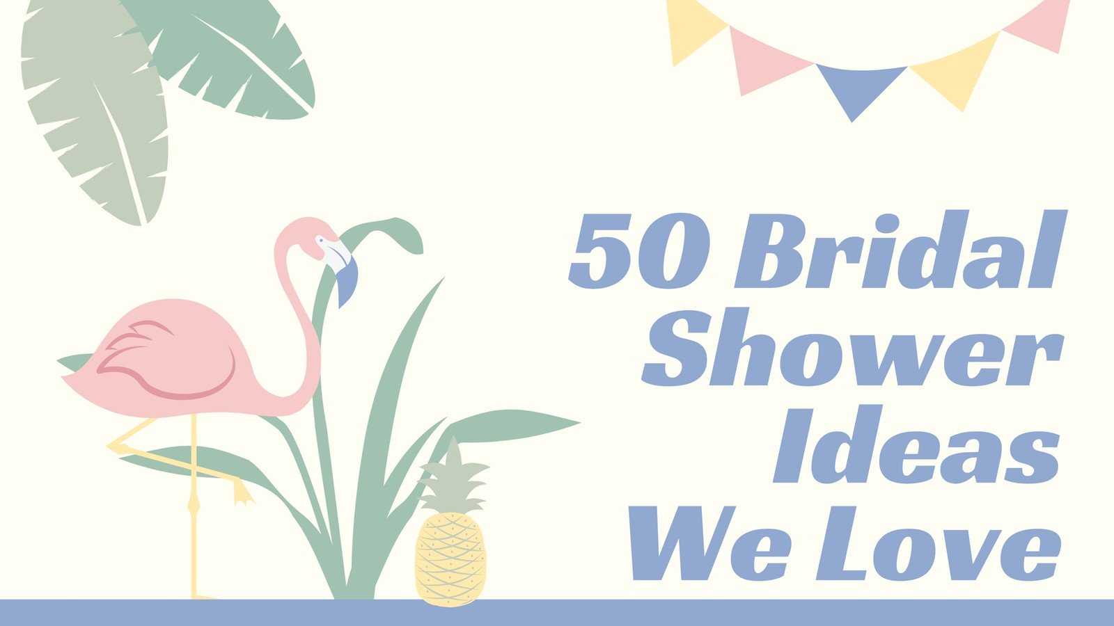 Bridal Shower Ideas We Love Blog Banner – Templatescanva Pertaining To Bridal Shower Banner Template