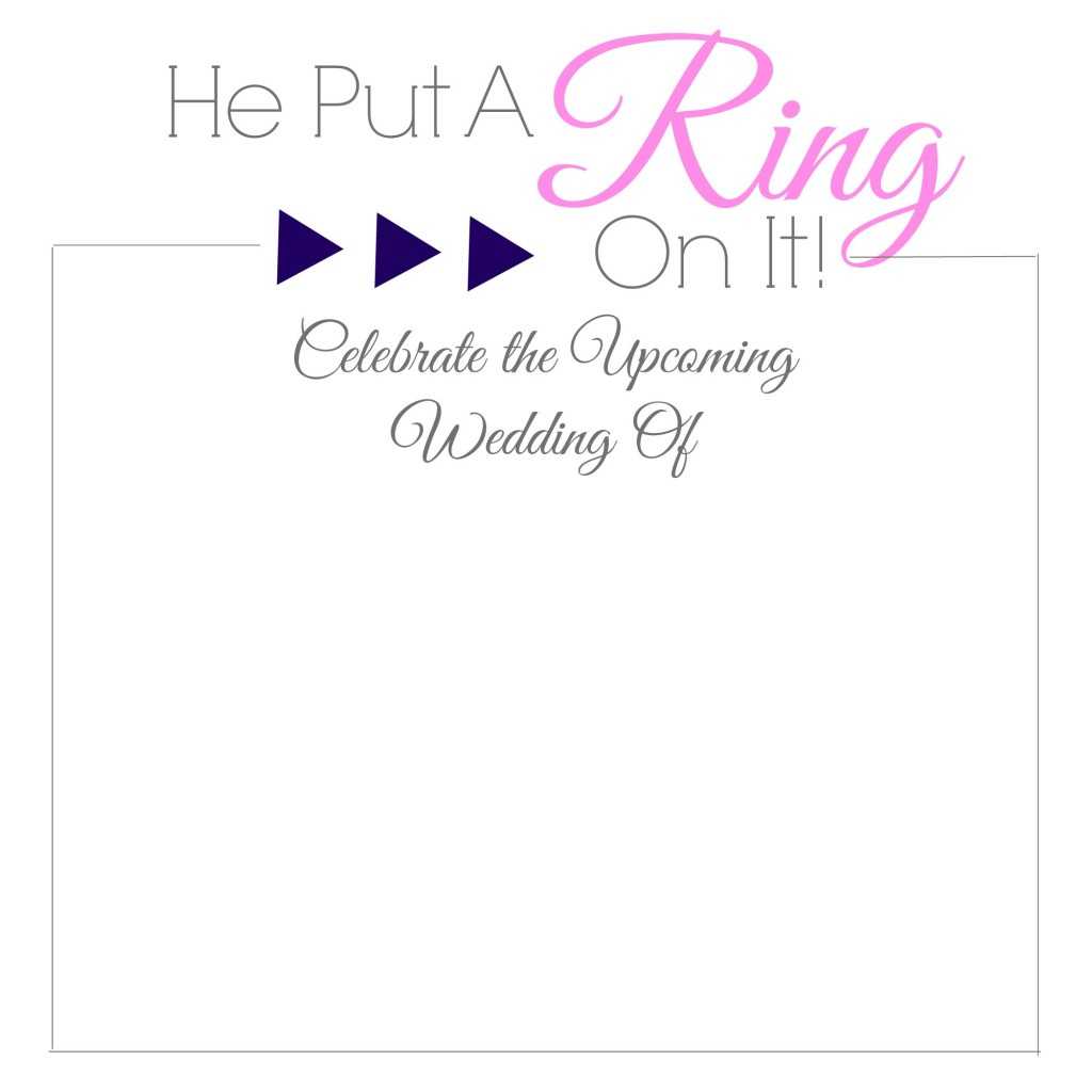 Bridal Shower Invitations: Bridal Shower Invitations Blank With Regard To Blank Bridal Shower Invitations Templates