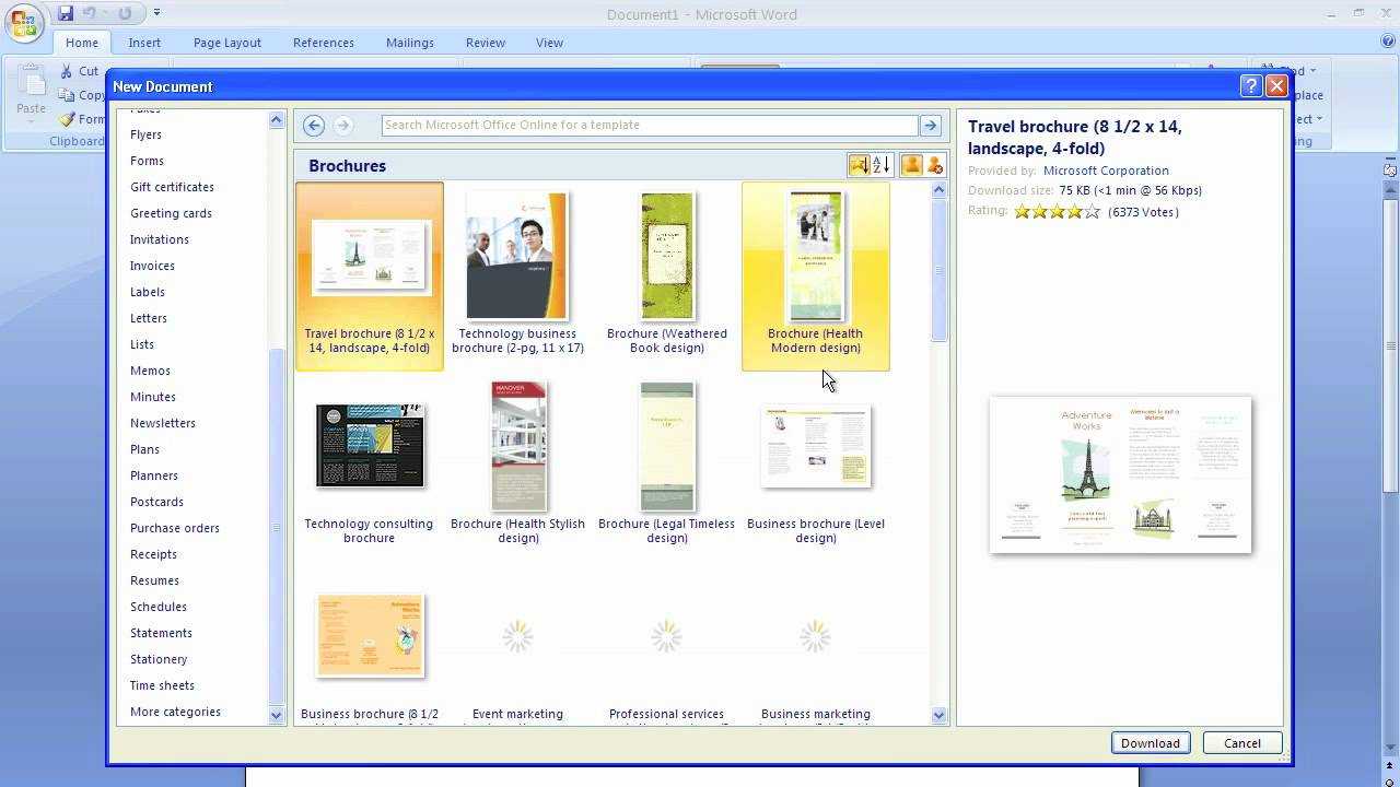 Brochures In Microsoft Word – Papele.alimentacionsegura With Regard To Free Brochure Templates For Word 2010
