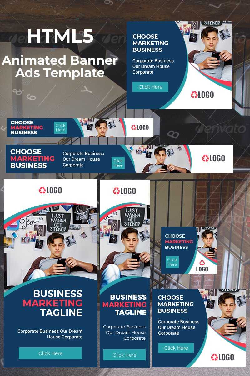 'business Banner Ads' – Animated Banner №75954 Pertaining To Animated Banner Template