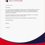 Business Letter Template With Letterhead.9 Basic Letterhead With Regard To Headed Letter Template Word
