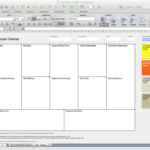Business Model Canvas And Lean Canvas Templates. | Neos Chonos Inside Lean Canvas Word Template