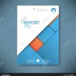 Business Report Cover Vector & Photo (Free Trial) | Bigstock Throughout Word Report Cover Page Template