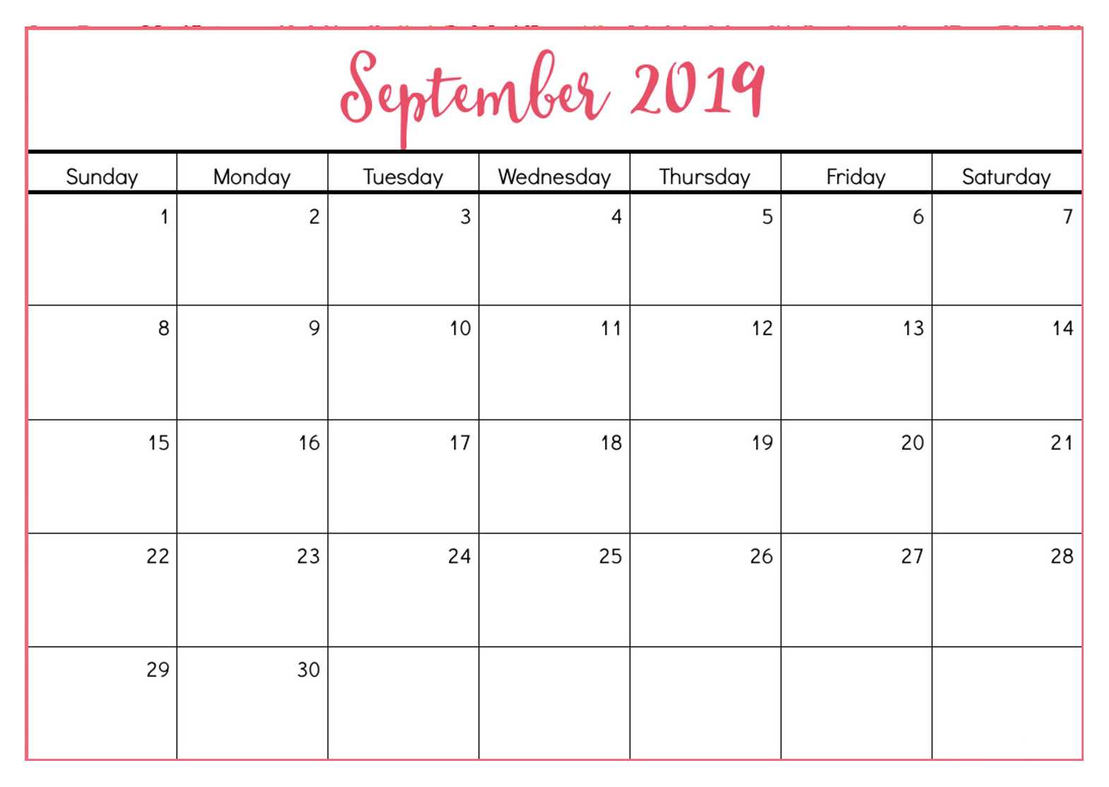 Calendar Templates With Regard To Blank Calender Template