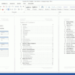 Capacity Plan Template (Ms Word) – Sdlc Documentation – My Pertaining To Microsoft Word Table Of Contents Template