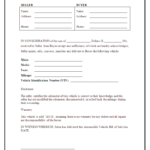 Car Sales Form Template – Papele.alimentacionsegura Throughout Vehicle Bill Of Sale Template Word