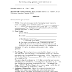 Catering Agreement | Templates At Allbusinesstemplates With Regard To Catering Contract Template Word