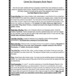 Cereal Box Biography Book Report In Biography Book Report Template
