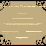 Certificate Clipart Football, Certificate Football With Soccer Certificate Templates For Word