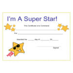 Certificates For Kids – 2 Free Templates In Pdf, Word, Excel With Regard To Blank Award Certificate Templates Word