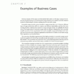 Chapter 7 - Examples Of Business Cases | Developing A in Section 7 Report Template