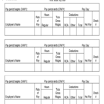 Check Stub Maker – Fill Online, Printable, Fillable, Blank Pertaining To Blank Pay Stubs Template