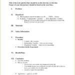Chemistry Lab Report Template Word – Heartwork Intended For Lab Report Template Chemistry