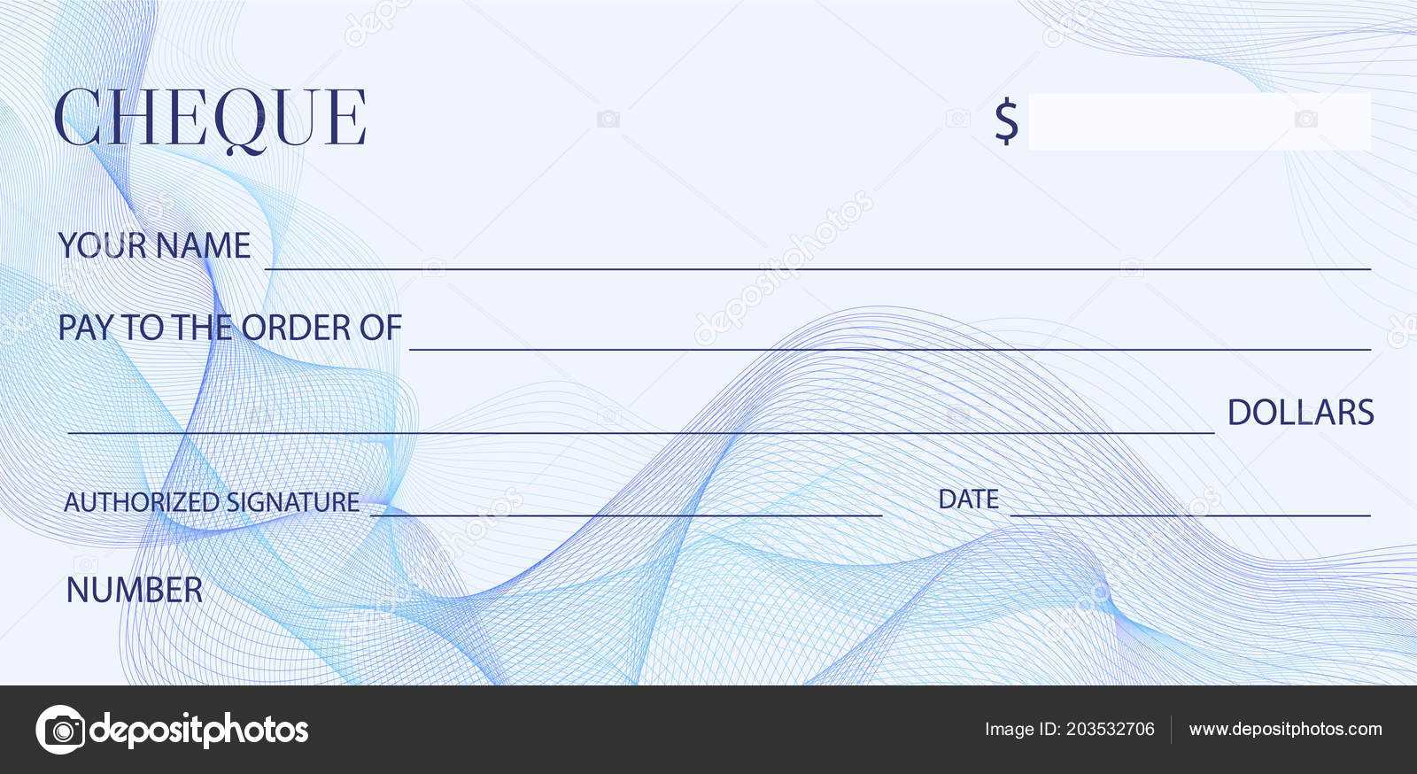 Cheque Check Template Chequebook Template Blank Bank Cheque Inside Blank Business Check Template Word