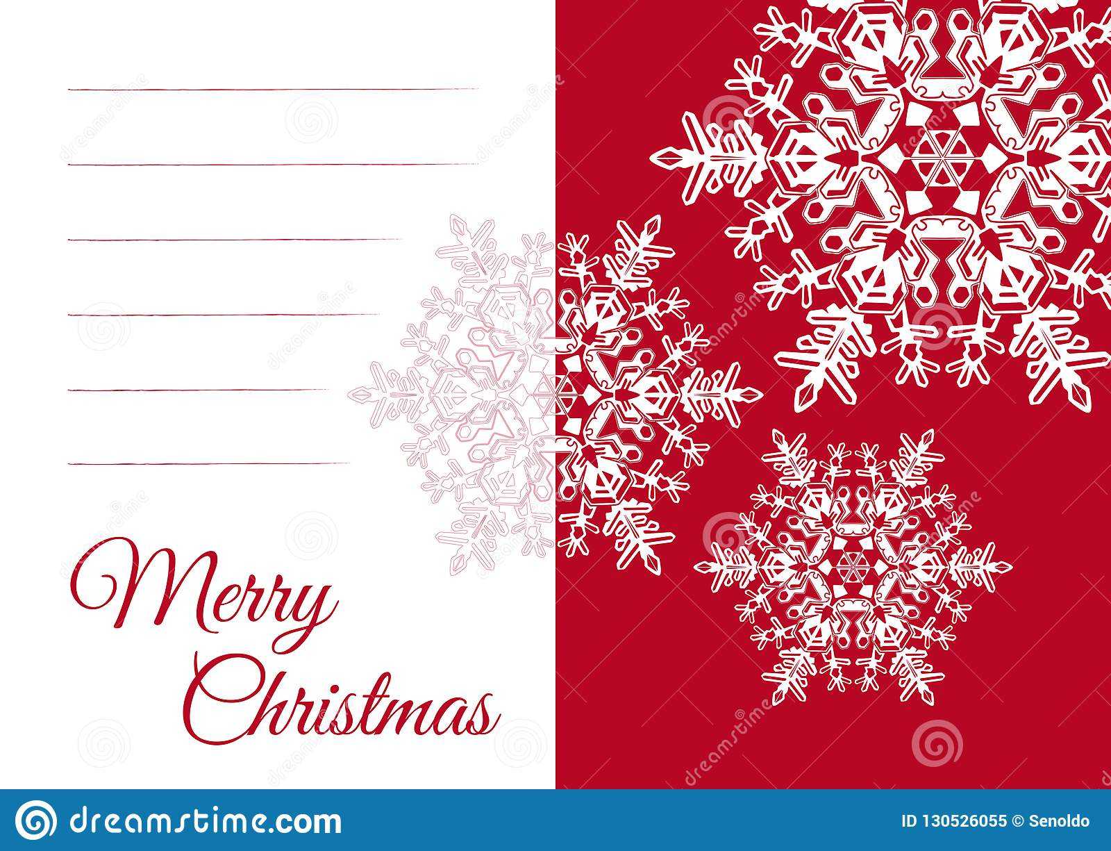 Christmas Greeting Card Template With Blank Text Field Stock In Blank Christmas Card Templates Free