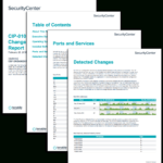 Cip 010 R1 Configuration Change Management Report – Sc For Reliability Report Template