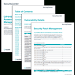 Cip 010 R3 Vulnerability Assessment And Patch Management Within Reliability Report Template