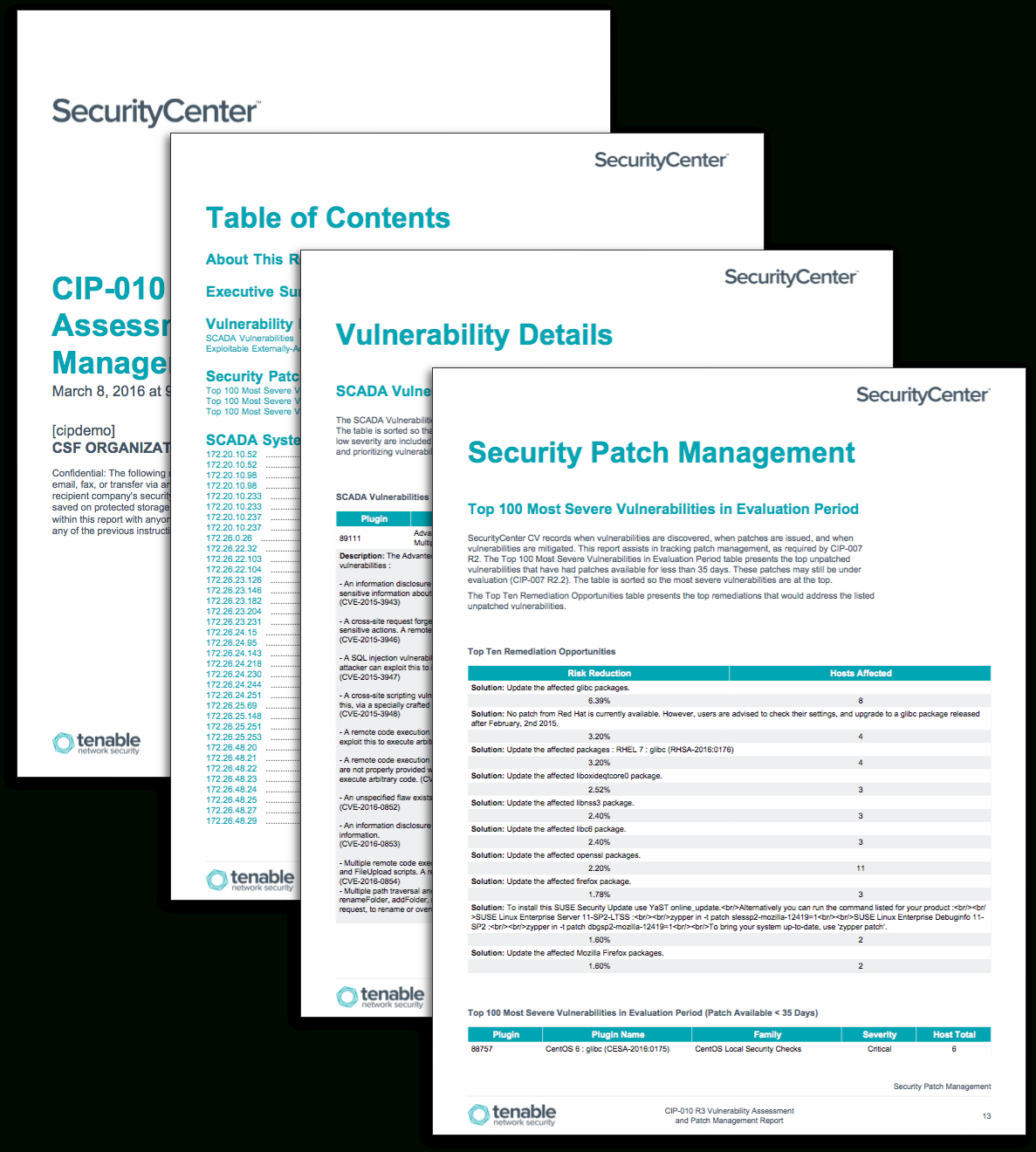 Cip 010 R3 Vulnerability Assessment And Patch Management Within Reliability Report Template