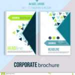 Clean Brochure Design, Annual Report, Cover Template Intended For Annual Report Template Word Free Download