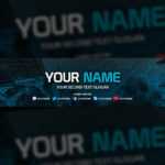 Clean Youtube Banner Template – Tristan Nelson Pertaining To Youtube Banners Template