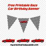 Clipart Cars Banner, Clipart Cars Banner Transparent Free With Cars Birthday Banner Template