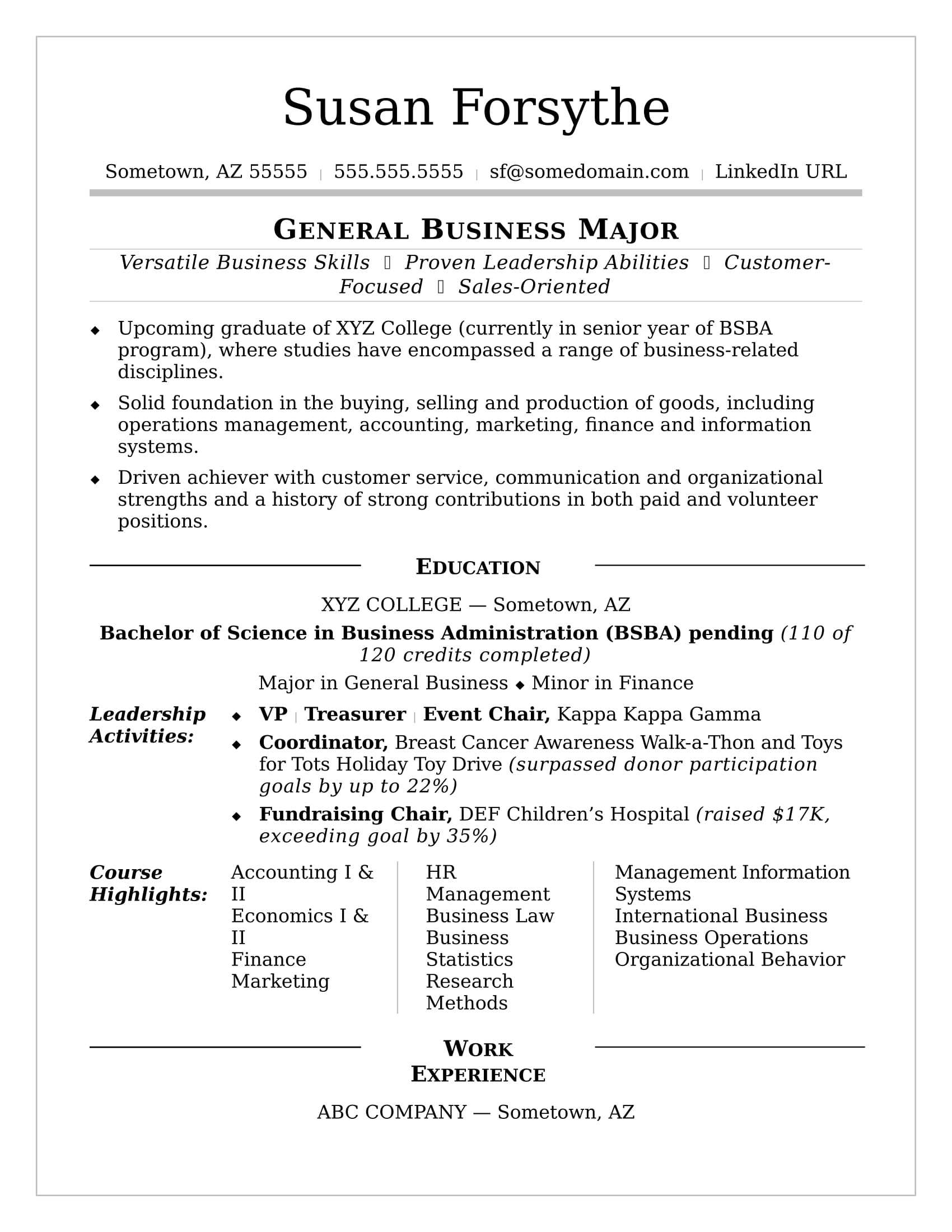 College Resume | Monster Inside College Student Resume Template Microsoft Word