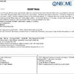 Completed Esoap Note Sample — Nbome For Soap Report Template
