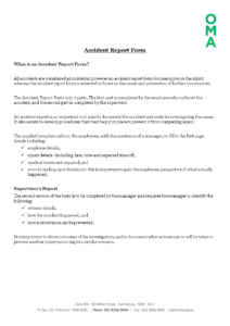 Construction Job Site Incident Report Form | Templates At pertaining to Incident Report Form Template Qld