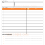 Continuous Improvement Project Format Throughout Improvement Report Template