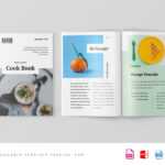 Cooking Book Magazine Template For Magazine Template For Microsoft Word