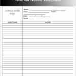 Cornell Notes Template Pdf – Barati.ald2014 Within Cornell Note Template Word