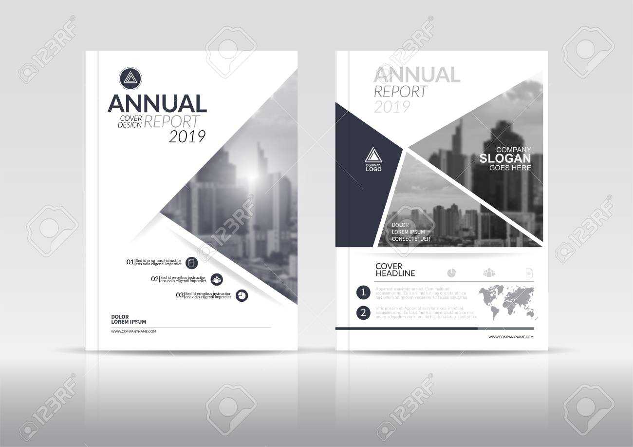 Cover Design Template, Annual Report Cover, Flyer, Presentation,.. With Cover Page For Annual Report Template
