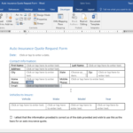 Create A Form In Word  Instructions And Video Lesson With Word Macro Enabled Template