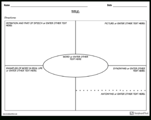 Create Vocabulary Worksheets | Vocabulary Templates with regard to Vocabulary Words Worksheet Template