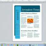 Create Your Magazine Content With Regard To Magazine Template For Microsoft Word