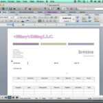 Creating Invoices Using Microsoft Word Templates Regarding Invoice Template Word 2010