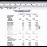 Creating Job Cost Reports In Quickbooks Pertaining To Quick Book Reports Templates