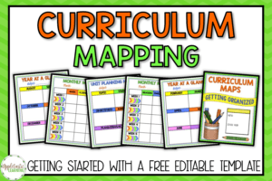 Curriculum Mapping - Grab A Free, Editable Template Now! with Blank Curriculum Map Template