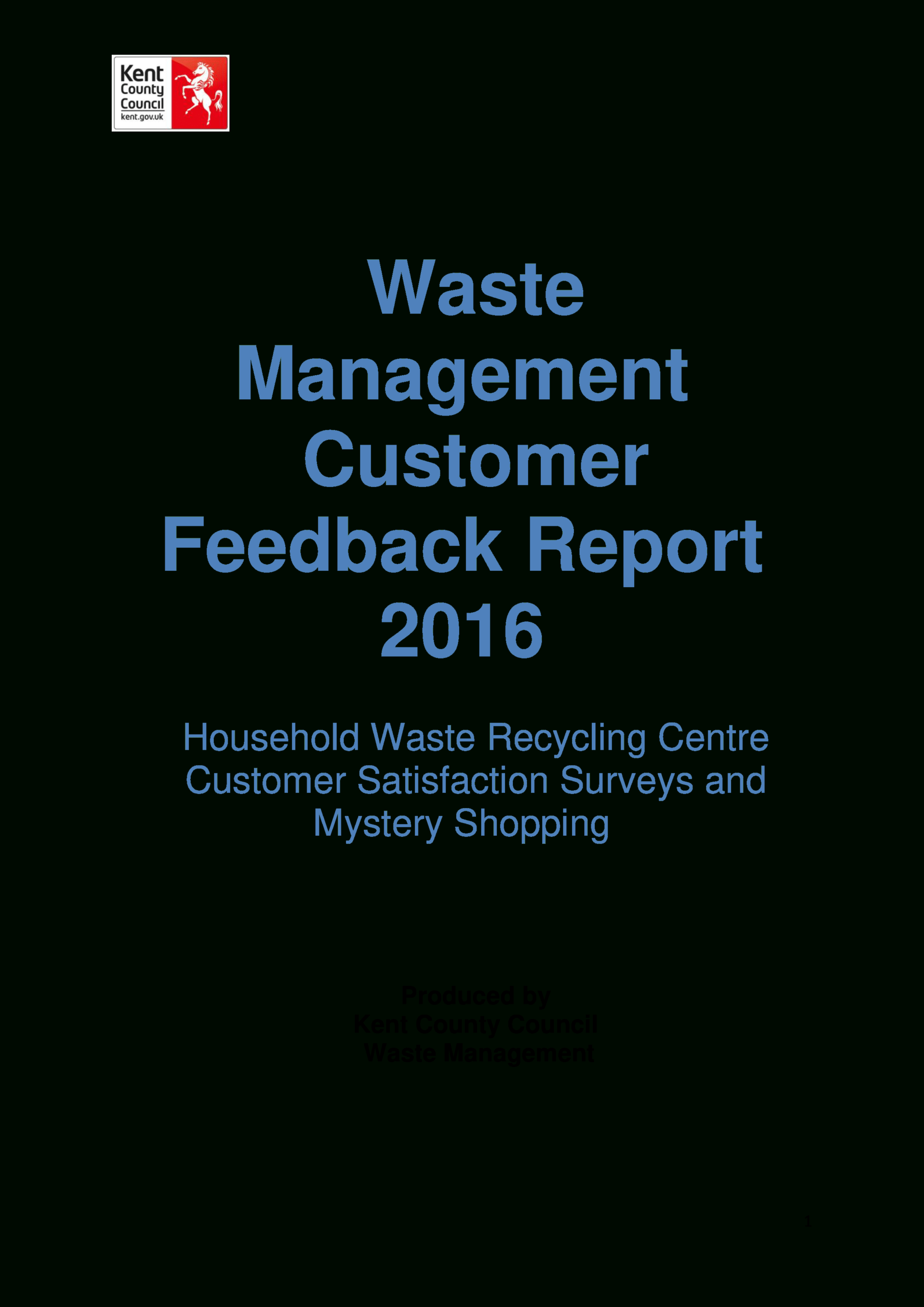 Customer Report | Templates At Allbusinesstemplates Throughout Waste Management Report Template