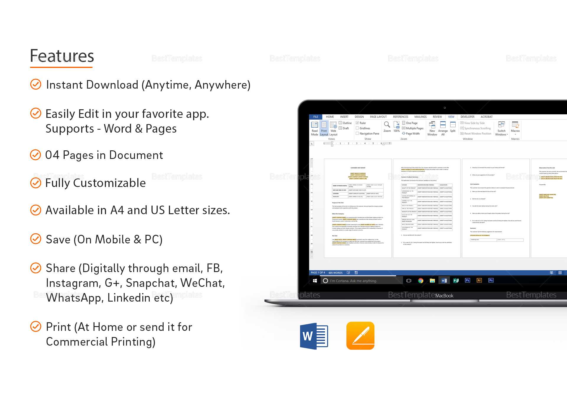 Customer Visit Report Template Regarding Customer Visit Report Format Templates