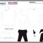 Cycling Jersey Design Template Illustrator – Jersey Kekinian With Regard To Blank Cycling Jersey Template