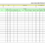 Daily Production Report Template Within Production Status Report Template
