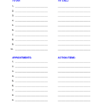 Daily To Do List Template – 5 Free Templates In Pdf, Word Intended For Daily Task List Template Word