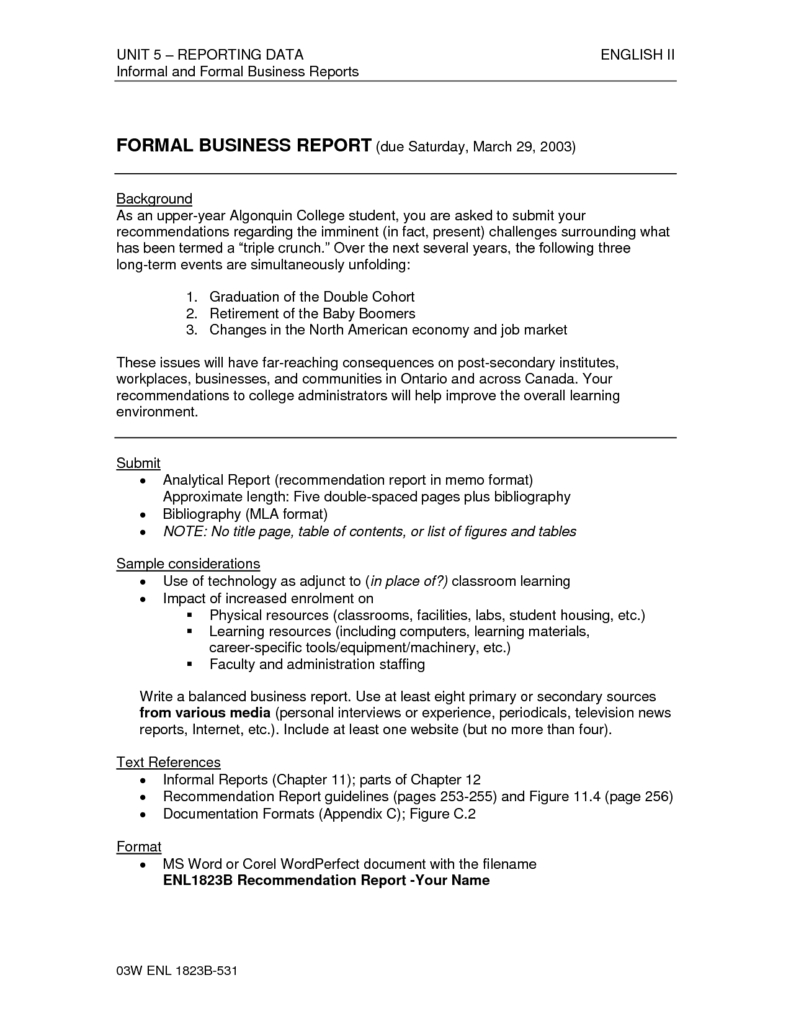 Data Analysis Report Template And Data Analysis Report Pdf With Analytical Report Template
